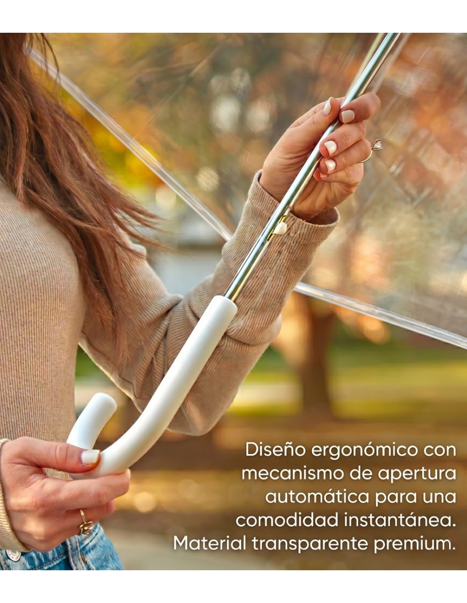 Paraguas Transparente 5